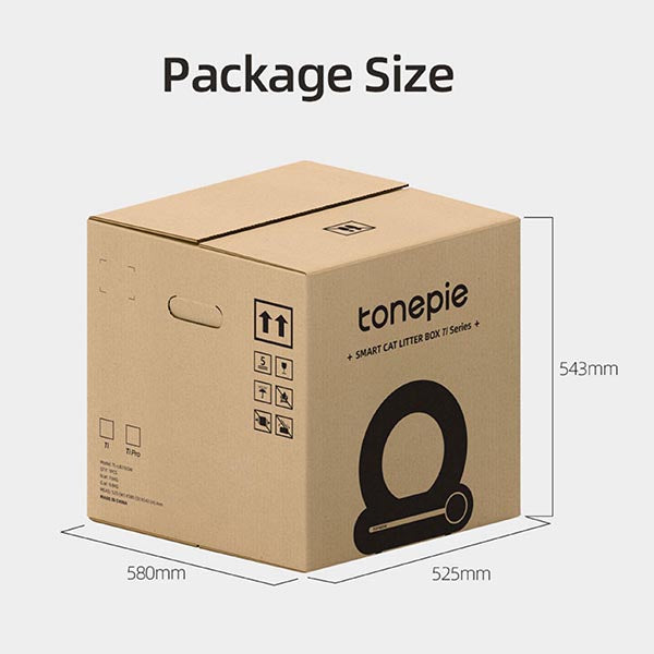 T-Pro EU Warehouse Automatic Cat Litter Box Auto Litter Machine