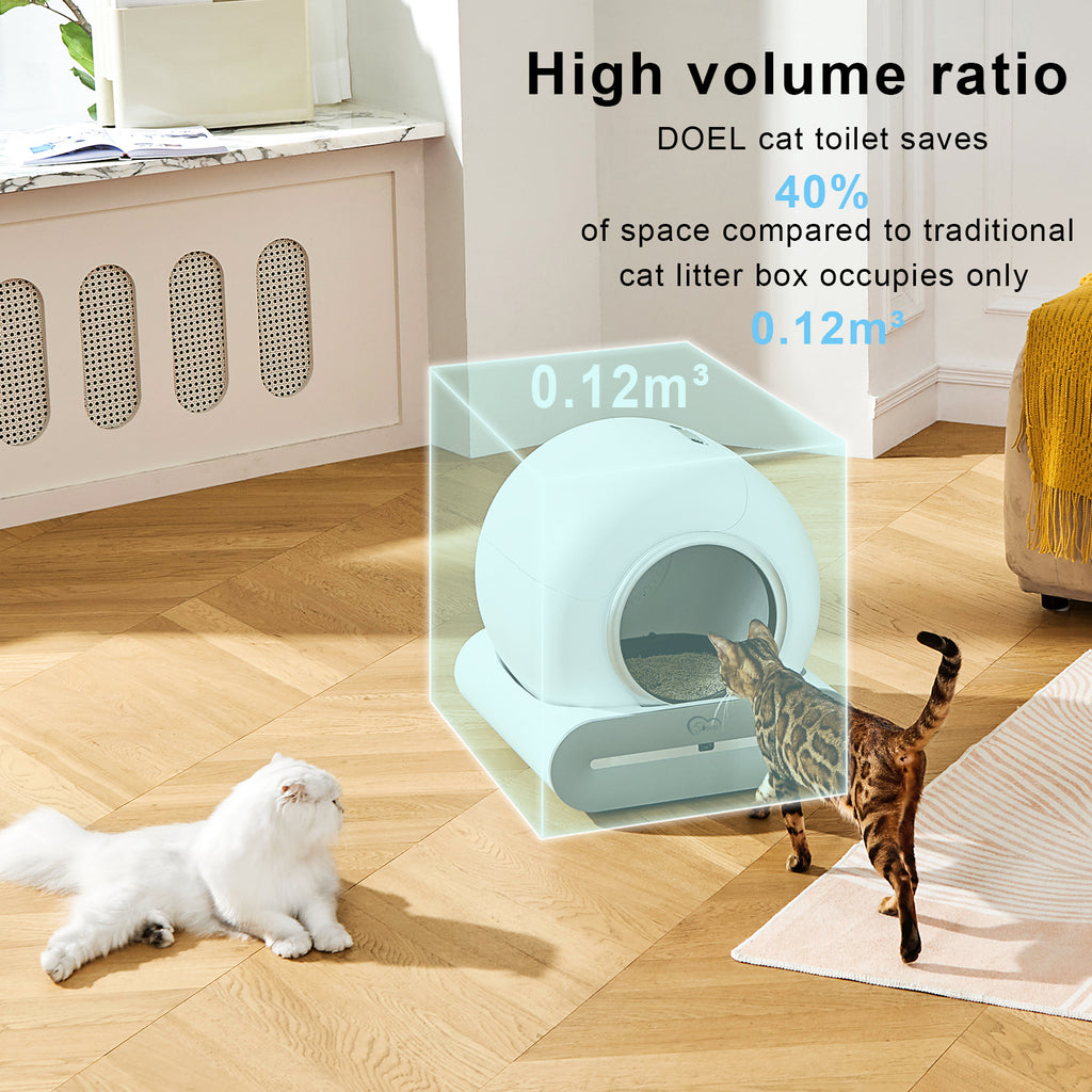 T-Pro EU Warehouse Automatic Cat Litter Box Auto Litter Machine