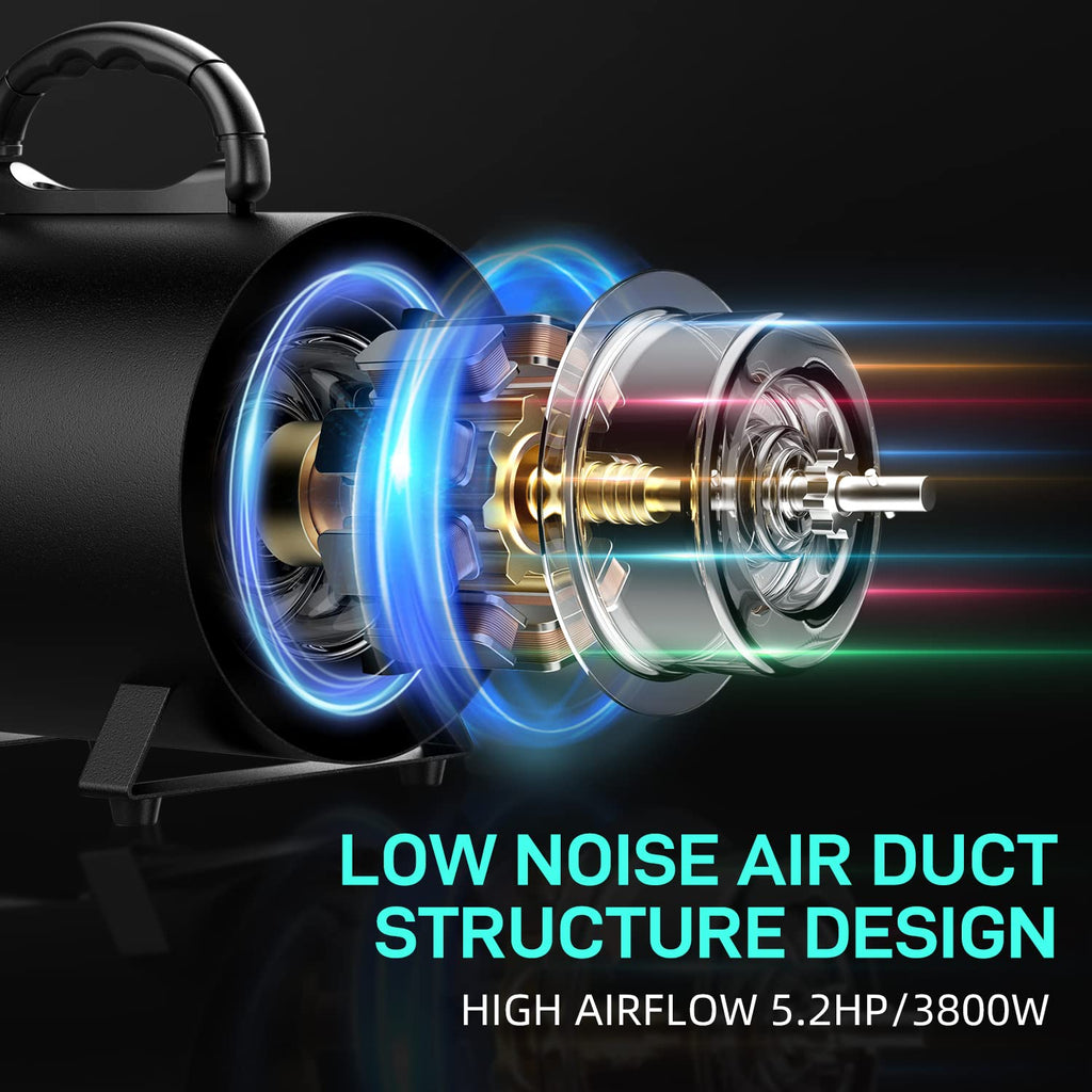 1400-3200W Water Stepless Speed Blower High Power Mute Large Dog Hair Dryer