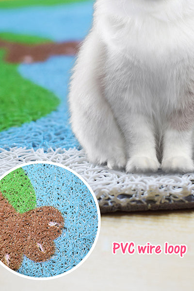 Waterproof Multifunctional Durable Pet Litter Rugs for Cats